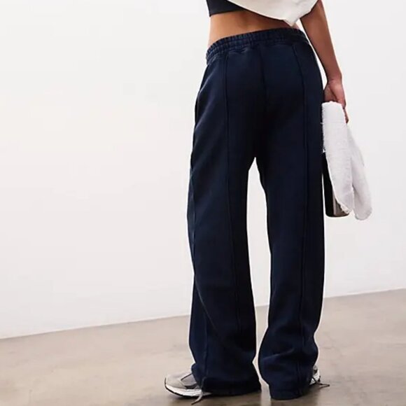 Free People Movement Navy Track Pants *NEW WITH TAGS* - Picture 5 of 13
